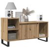 vidaXL Meuble TV ch&ecirc;ne artisanal 100x35x55 cm bois d'ing&eacute;nierie