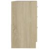 vidaXL Armoire d'évier Chêne sonoma 63x30x54 cm Bois d'ingénierie