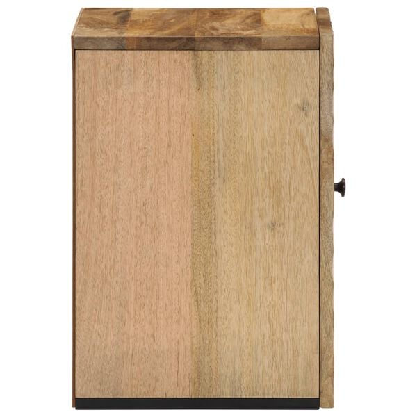 vidaXL Armoire de salle de bain murale 38x33x48cm bois massif manguier