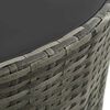 vidaXL Salon de jardin 7 pcs avec coussins R&eacute;sine tress&eacute;e Gris