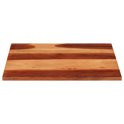 vidaXL Dessus de table bois massif d'acacia 25-27 mm 70x80 cm