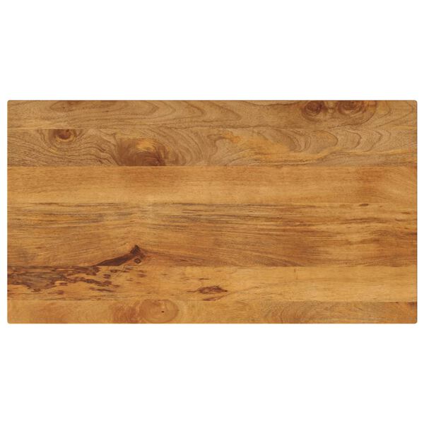 vidaXL Dessus de table 110x50x2,5cm rectangulaire bois massif manguier