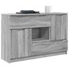 vidaXL Buffet Gris Sonoma 100 x 30 x 65,6 Bois d'ing&eacute;nierie