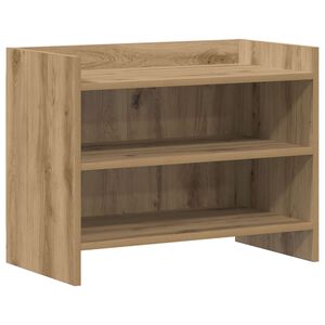 vidaXL Meuble TV 60 x 33 x 47 cm Ch&ecirc;ne artisanal Bois d'ing&eacute;nierie