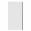 vidaXL Armoire murale de cuisine avec porte en verre Porto sonoma gris