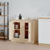 vidaXL Buffets 2 pcs ch&ecirc;ne sonoma 37,5x35,5x67,5 cm bois d'ing&eacute;nierie