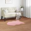 vidaXL Tapis en fausse anti-d&eacute;rapant Olite Rose 80 x 120 cm Polyester