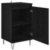 vidaXL Buffet Ch&ecirc;ne noir 40 x 35 x 70 cm Bois d'ing&eacute;nierie