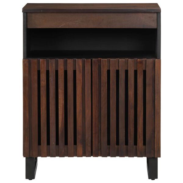 vidaXL Buffet marron 60x34x75 cm bois massif de manguier