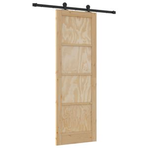 vidaXL Porte coulissante ORKDAL Naturel 73,5 x 211 cm