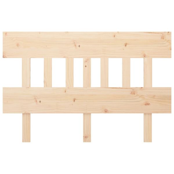 vidaXL T&ecirc;te de lit 183,5x3x81 cm Bois massif de pin