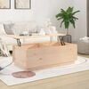 vidaXL Table basse 100x50x35 cm Bois massif de pin