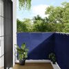 vidaXL &Eacute;cran de balcon bleu 120x700 cm 100% polyester oxford