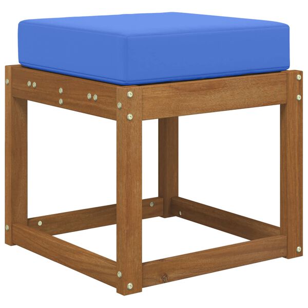 vidaXL Coussin de Si&egrave;ge d'Ext&eacute;rieur Turquoise 40 x 40 x 8 cm