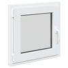 vidaXL Couleur int&eacute;rieure de la fen&ecirc;tre de sous-sol blanche RISOR