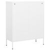 vidaXL Armoire de rangement Blanc 80x35x101,5 cm Acier