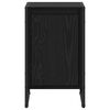vidaXL Table de chevet Ch&ecirc;ne noir 39,5 x 30 x 50 cm Bois d'ing&eacute;nierie