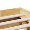 vidaXL Cadre de lit sans matelas 90x190 cm Bois de ch&ecirc;ne massif
