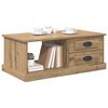 vidaXL Table basse Ch&ecirc;ne artisanal 90 x 50 x 35 cm Bois d'ing&eacute;nierie