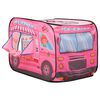 vidaXL Tente de jeu pour enfants avec 250 balles Rose 70x112x70 cm