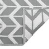 vidaXL Tapis d'extérieur ARAKIL Gris 190x290 cm PP