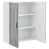 vidaXL Armoire de cuisine Gris Sonoma 80 x 31 x 100 cm