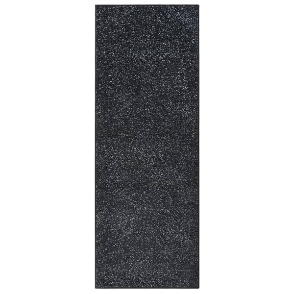 vidaXL Tapis BCF Anthracite 100x250 cm