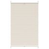 vidaXL Store pliss&eacute; 70x150 cm Cr&egrave;me
