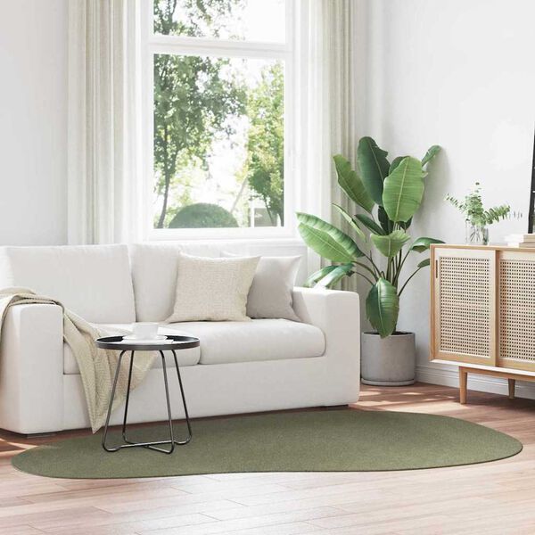 vidaXL Tapis de surface HUARTE Vert for&ecirc;t 160 x 230 cm Polyester