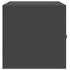 vidaXL Armoire de rangement Noir 80 x 40 x 40 cm Acier