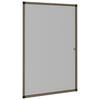 vidaXL Moustiquaire pour fen&ecirc;tres Marron 80x120 cm