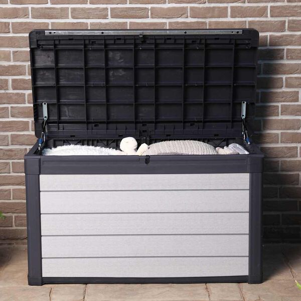 Keter Bo&icirc;te de rangement de jardin Denali 380 L Anthracite