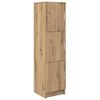 vidaXL Haut Armoire Ch&ecirc;ne artisanal 31.5 x 32 x 122.5 cm