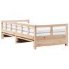 vidaXL Lit de jour et lit gigogne et matelas 90x200 cm bois pin massif