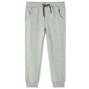 vidaXL Pantalon de surv&ecirc;tement pour enfants kaki clair 92