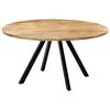 vidaXL Table de salle &agrave; manger 150x73 cm Bois de manguier solide