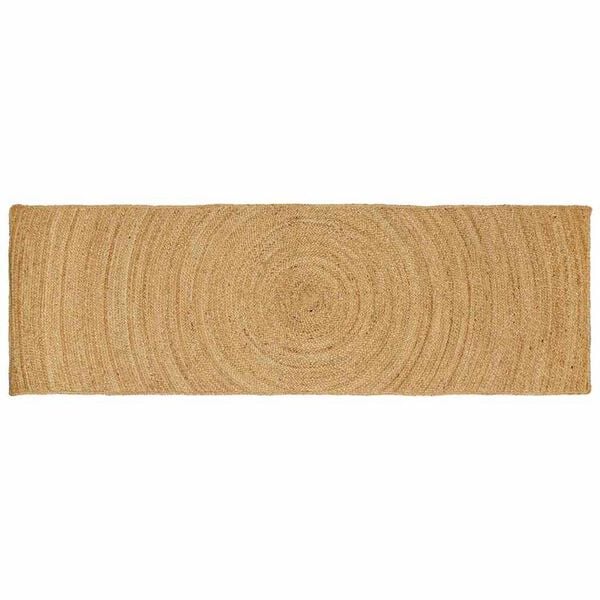 vidaXL Tapis de surface Rectangulaire Marron 60 x 300 cm Jute