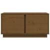 vidaXL Table basse Marron miel 80x50x40 cm Bois massif de pin