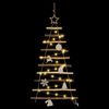 vidaXL Sapin de No&euml;l avec 30 LED Naturel 90 cm fr&ecirc;ne massif