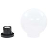 vidaXL Lampe à LED sous forme de boule 2 pcs Sphérique 20 cm PMMA