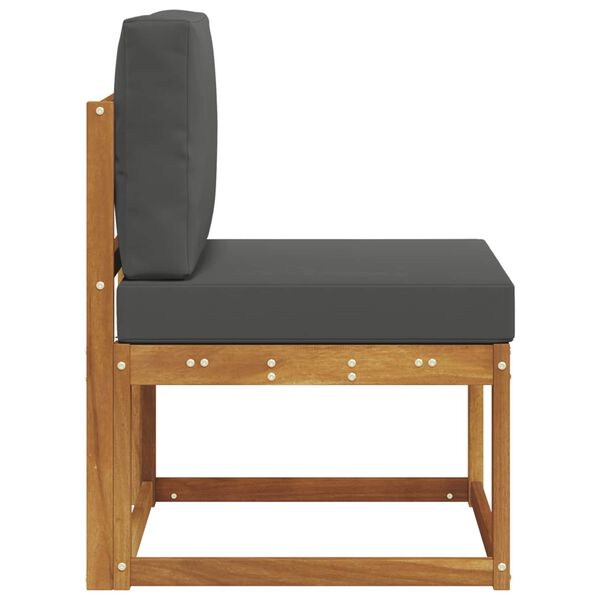 vidaXL Sofa de milieu ext&eacute;rieur Bois d'Acacia Massif Naturel