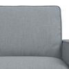 vidaXL Canap&eacute; 2 pcs Gris clair 182 x 80 x 82 cm tissu