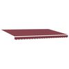 vidaXL Auvent r&eacute;tractable automatique bordeaux 500x300 cm