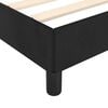 vidaXL Cadre de lit sans matelas noir velours
