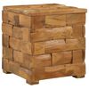 vidaXL Tabouret de Rangement Marron 40 x 40 x 45 cm
