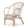 CHILDHOME Chaise en rotin avec coussin pour enfants Montana Naturel