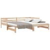vidaXL Lit coulissant sans matelas 80x200 cm