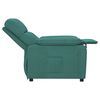 vidaXL Fauteuil inclinable Vert fonc&eacute; Tissu