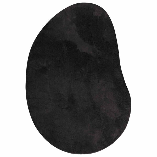 vidaXL Tapis HUARTE Noir 160 x 230 cm Polyester