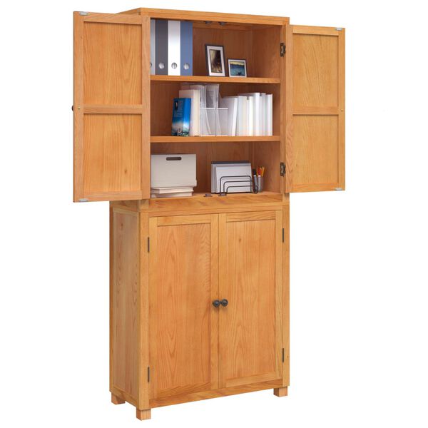 vidaXL Ensemble de meubles de rangement Marron Bois d'ing&eacute;nierie